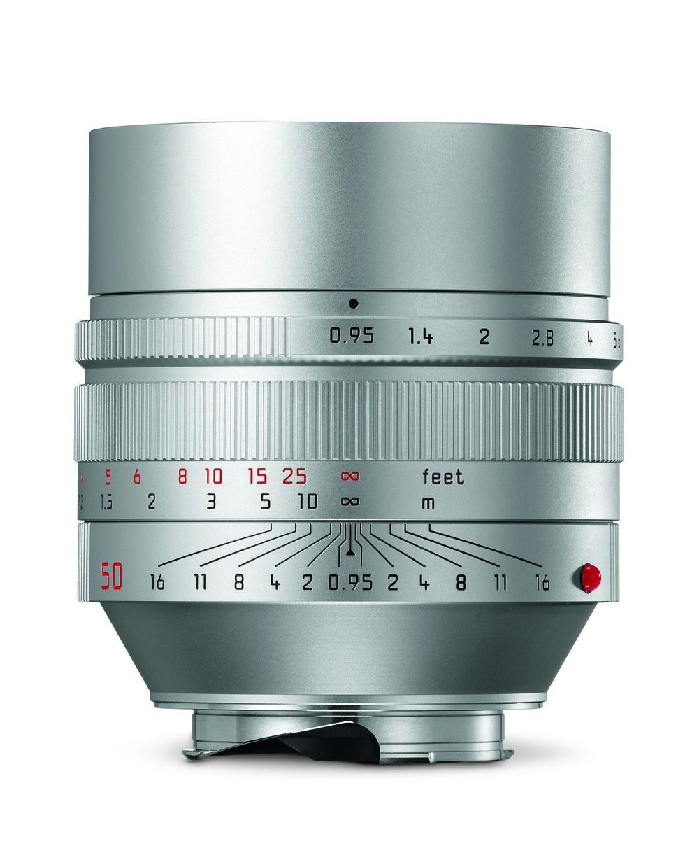 The silver version of the f/0.95 50mm Noctilux will now set you back all of £9,300